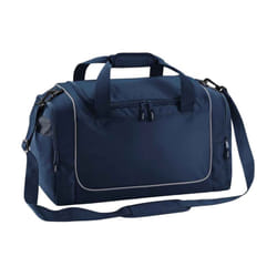 Quadra Teamwear Locker Bag - One Size, French Navy/Light Grey