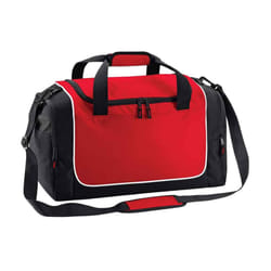 Quadra Teamwear Locker Bag - One Size, Red/Black