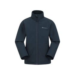 Mountain Warehouse Childrens/Kids Grasmere Soft Shell Jacket - 7-8 Years, Navy