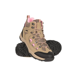 Mountain Warehouse Womens/Ladies Adventurer Waterproof Walking Boots - 4 UK, Beige