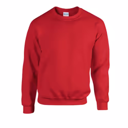 Gildan Mens Heavy Blend Sweatshirt - XXL, Cherry Red