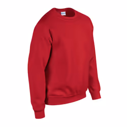 Gildan Mens Heavy Blend Sweatshirt - XXL, Cherry Red