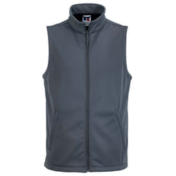 Russell Mens Smart Softshell Gilet - XS, Convoy Grey