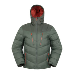 Mountain Warehouse Mens Barrier Extreme Down Jacket - XS, Green