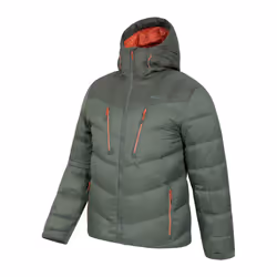 Mountain Warehouse Mens Barrier Extreme Down Jacket - XS, Green