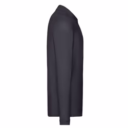 Fruit of the Loom Mens Premium Pique Long-Sleeved Polo Shirt - 3XL, Deep Navy