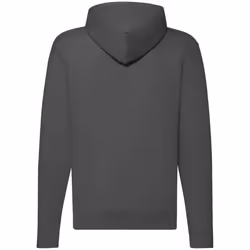 Fruit of the Loom Mens Classic Zipped Hoodie - S, Light Graphite
