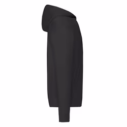 Fruit of the Loom Mens Classic Zipped Hoodie - M, Black