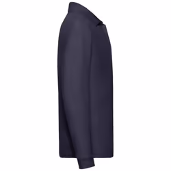Fruit Of The Loom Childrens/Kids Long Sleeve Pique Polo Shirt - 12-13 Years, Deep Navy