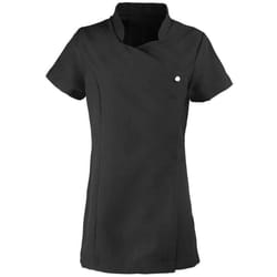 Premier Womens/Ladies Blossom Short Sleeve Tunic - 16 UK, Black