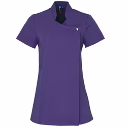 Premier Womens/Ladies Blossom Short Sleeve Tunic - 14 UK, Purple