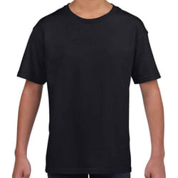 Gildan Childrens/Kids Softstyle T-Shirt - 3-4 Years, Black