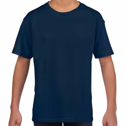 Gildan Childrens/Kids Softstyle T-Shirt - 3-4 Years, Navy