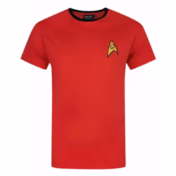 Star Trek Mens Uniform T-Shirt
