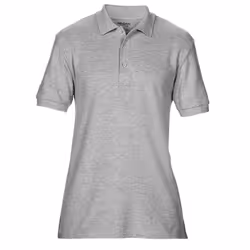 Gildan Mens Hammer Double Piqué Welted Sport Polo Shirt - XXL, Sports Grey