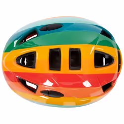 Trespass Childrens/Kids Dunt Rainbow Striped Mountain Biking Helmet