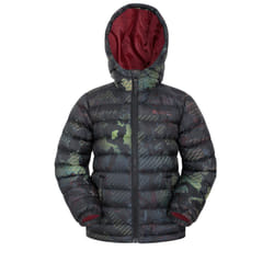 Mountain Warehouse Childrens/Kids Seasons Patterned Padded Jacket - 3-4 Years, Jet Black