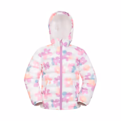 Mountain Warehouse Childrens/Kids Seasons Floral Padded Jacket - 11-12 Years, Pink