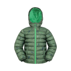 Mountain Warehouse Childrens/Kids Seasons Dinosaur Padded Jacket - 5-6 Years, Khaki Green