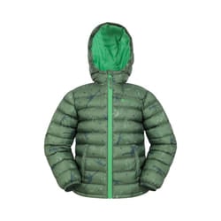 Mountain Warehouse Childrens/Kids Seasons Dinosaur Padded Jacket - 9-10 Years, Khaki Green