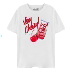 Coca-Cola Womens/Ladies Very Cherry Cherry Coke T-Shirt - 3XL, White