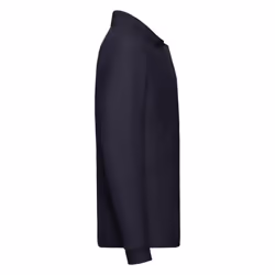 Fruit of the Loom Childrens/Kids Long-Sleeved Polo Shirt - 12-13 Years, Deep Navy