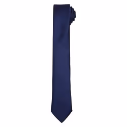 Premier Unisex Adult Slim Tie - One Size, Navy