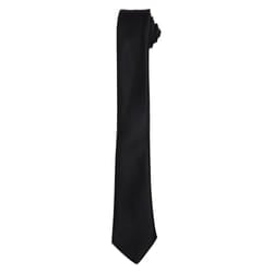 Premier Unisex Adult Slim Tie - One Size, Black