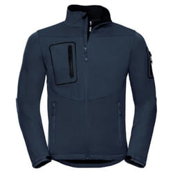 Russell Mens Sports Soft Shell Jacket - XS, French Navy
