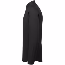 Premier Adults Unisex Long Sleeve Grandad Shirt - XS, Black