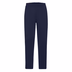 Fruit of the Loom Mens Open Hem Jogging Bottoms - S, Deep Navy
