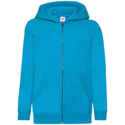 Fruit Of The Loom Childrens/Kids Hooded Sweatshirt - 12-13 Years, Azure