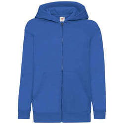 Fruit Of The Loom Childrens/Kids Hooded Sweatshirt - 12-13 Years, Royal Blue