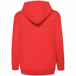 Fruit Of The Loom Childrens/Kids Hooded Sweatshirt - 12-13 Years, Red