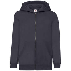 Fruit Of The Loom Childrens/Kids Hooded Sweatshirt - 5-6 Years, Deep Navy