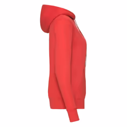 Fruit of the Loom Classic Lady Fit Hooded Sweatshirt - XXL, Red