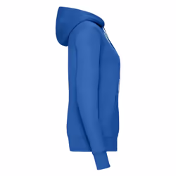 Fruit of the Loom Classic Lady Fit Hooded Sweatshirt - XL, Royal Blue