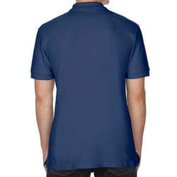 Gildan Mens Double PiquÃ© Polo Shirt - S, Navy