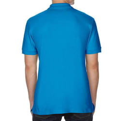 Gildan Mens Double PiquÃ© Polo Shirt - M, Sapphire Blue