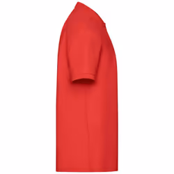 Fruit of the Loom Mens Pique Polo Shirt - XXL, Red