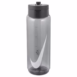 Nike Renew Recharge Tritan Water Bottle - One Size, Anthracite