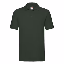 Fruit of the Loom Mens Premium Pique Polo Shirt - XL, Bottle Green