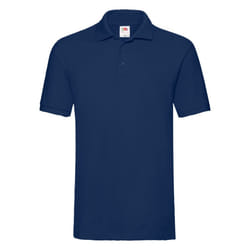 Fruit of the Loom Mens Premium Pique Polo Shirt - 3XL, Navy