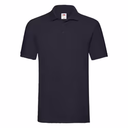 Fruit of the Loom Mens Premium Pique Polo Shirt - L, Deep Navy