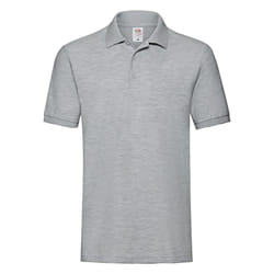 Fruit of the Loom Mens Premium Pique Polo Shirt - XXL, Amber Heather