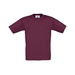 B&C Childrens/Kids Exact 150 T-Shirt - 3-4 Years, Burgundy