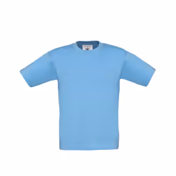 B&C Childrens/Kids Exact 150 T-Shirt - 5-6 Years, Sky Blue