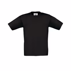 B&C Childrens/Kids Exact 150 T-Shirt - 3-4 Years, Black