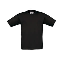 B&C Childrens/Kids Exact 150 T-Shirt - 3-4 Years, Black
