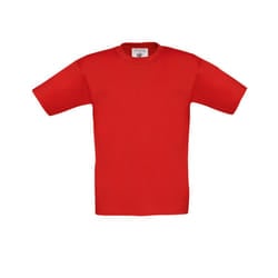 B&C Childrens/Kids Exact 150 T-Shirt - 3-4 Years, Red